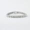 Bracelet Art déco - Bracelet en platine 950 avec diamants 58 Facettes