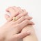 Bague 50 Bague diamant 1940 en or jaune 750 58 Facettes