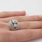 Bague 57 Bague Art déco en or blanc 18 ct et platine, diamants 58 Facettes