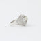 Bague 57 Bague Art déco en or blanc 18 ct et platine, diamants 58 Facettes