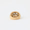 Bague 52 Bague années 1940 en or jaune 18K et diamants 58 Facettes