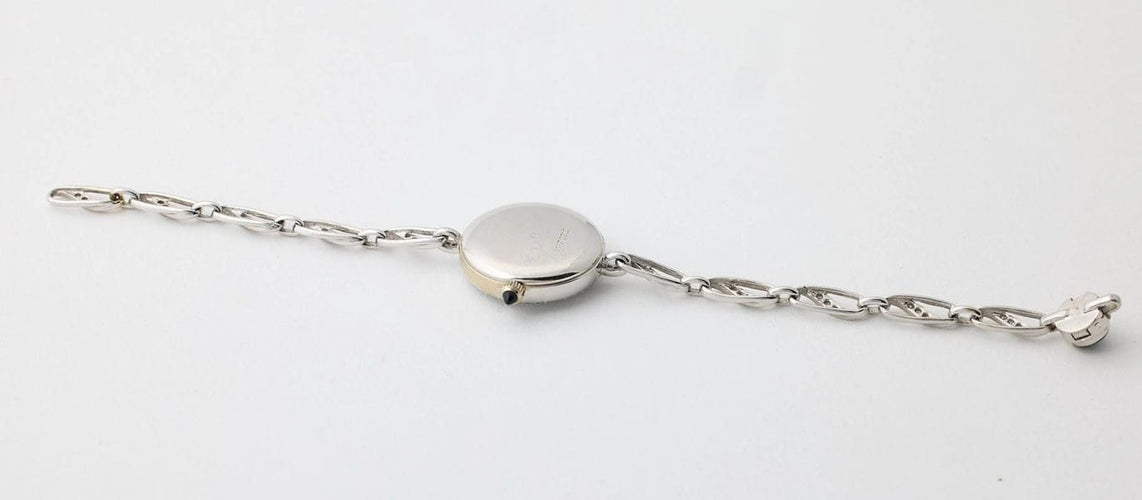 Montre Alexis Barthelay - Montre en or blanc 750 avec diamants 58 Facettes