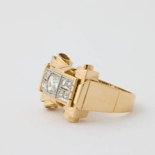 Bague 62 Bague Tank 58 Facettes