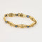 Bracelet Bracelet Belle Époque en or avec diamants et corindons synthétiques 58 Facettes