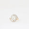 Bague 57 Bague tourbillon en or jaune et platine avec diamants 2,04 ct 58 Facettes