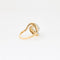 Bague 57 Bague tourbillon en or jaune et platine avec diamants 2,04 ct 58 Facettes