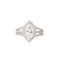 Bague 51 Bague diamant taille marquise 1,59 ct en or blanc 58 Facettes