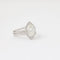 Bague 51 Bague diamant taille marquise 1,59 ct en or blanc 58 Facettes