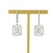 Boucles d'oreilles Boucles d’oreilles en or blanc et diamants (1,48 ct) 58 Facettes