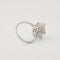 Bague 56 Bague vintage en or blanc 750/1000 et diamants 58 Facettes
