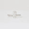 Bague 55 Bague en or blanc 750/1000 avec diamant taille marquise 1,56 ct 58 Facettes