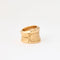 Bague 56 Pomellato Cocco - Bague en or rose avec diamants 58 Facettes