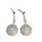 Boucles d'oreilles Boucles d’oreilles pendantes Art déco en or blanc 18 ct et diamants 58 Facettes DF22