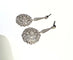 Boucles d'oreilles Boucles d’oreilles pendantes Art déco en or blanc 18 ct et diamants 58 Facettes DF22
