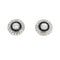 Boucles d'oreilles Boucles d’oreilles Art déco en platine 950 avec diamants et saphirs 58 Facettes A2551