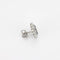 Boucles d'oreilles Boucles d’oreilles Art déco en platine 950 avec diamants et saphirs 58 Facettes A2551