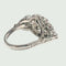 Bague 54 Bague contemporaine en platine 950 et diamants 58 Facettes