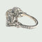 Bague 54 Bague contemporaine en platine 950 et diamants 58 Facettes