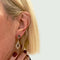 Boucles d'oreilles Boucles d'oreilles Art déco en platine 950 avec diamants et saphirs 58 Facettes Q949A
