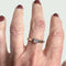 Bague 54 Solitaire - Bague en or 18 carats avec diamant 0,20 ct 58 Facettes Q966A