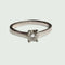 Bague 54 Solitaire - Bague en or 18 carats avec diamant 0,20 ct 58 Facettes Q966A