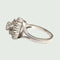 Bague 56 Bague design contemporain en or jaune 18 carats et diamants 58 Facettes Q960A