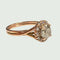 Bague 53 Bague contemporaine en or 18 carats et diamants 58 Facettes Q856A