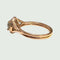 Bague 53 Bague contemporaine en or 18 carats et diamants 58 Facettes Q856A