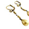 Boucles d'oreilles Boucles d'oreilles rétro en or jaune 18 ct avec perles 58 Facettes Q48B