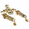 Boucles d'oreilles Ensemble élisabéthain - Broche et boucles d'oreilles en or 18 carats et perles 58 Facettes Q43B
