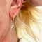Boucles d'oreilles Boucles d'oreilles Art déco 1930-1935 en or jaune 18 carats et diamants 58 Facettes A1227