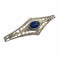 Broche Broche Art déco années 1930 en or 18 ct et platine avec diamants 58 Facettes A2602