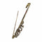 Broche Épingle de cravate Art déco 1940-1945 en or 18 ct, platine et diamants 58 Facettes Q18B