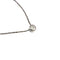 Pendentif Pendentif moderne en or blanc 18 carats avec diamants 58 Facettes Q942A