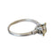 Bague 58 Bague design années 1950 en platine 950 avec diamants 58 Facettes A2325