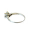 Bague 58 Bague design années 1950 en platine 950 avec diamants 58 Facettes A2325