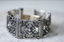 Bracelet Jules Wiese - Bracelet articulé en argent et or jaune 58 Facettes