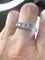 Bague 55 Bague en or 18 ct sertie de diamants taille brillant 58 Facettes Q167B