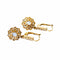 Boucles d'oreilles Boucles d’oreilles - Début XXe siècle en or 18 k avec diamants 58 Facettes Q101B