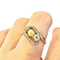 Bague 52.5 Bague Art déco en or 18 ct et platine avec diamants et perle 58 Facettes A1487