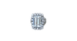 Bague 56 Bague cocktail aigue-marine et diamants 58 Facettes