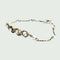 Bracelet Bracelet Art déco en or 18 carats et platine avec diamants et perle 58 Facettes A2414(421)