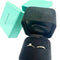 Bague 52.5 Tiffany & Co - Ensemble bague solitaire et alliance en platine 950 et diamant 58 Facettes Q55B