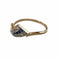 Bague 56 Art déco - Bague en or 18 kt et platine avec diamants et saphirs 58 Facettes A700