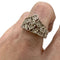 Bague 54 Bague contemporaine XXe siècle en or jaune 18 carats et diamants 58 Facettes Q125B