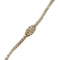 Bracelet Bracelet rétro contemporain en or jaune 18 ct avec diamants 58 Facettes Q299B