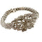 Bracelet Bracelet rétro contemporain en or jaune 18 ct avec diamants 58 Facettes Q299B