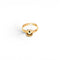 Bague 58 Bague design contemporain en or 18 carats avec diamants et émeraude 58 Facettes Q287B
