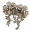 Broche Broche rétro 1945-1950 en platine 950 et diamants 8,64 ct 58 Facettes A2683
