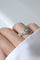 Bague 59 Art Déco - Bague cible en or blanc et platine diamants 58 Facettes